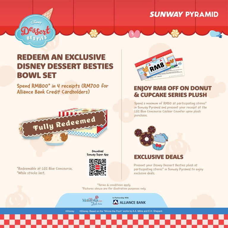 Disney Dessert Besties 3-in-1 Bowl Set