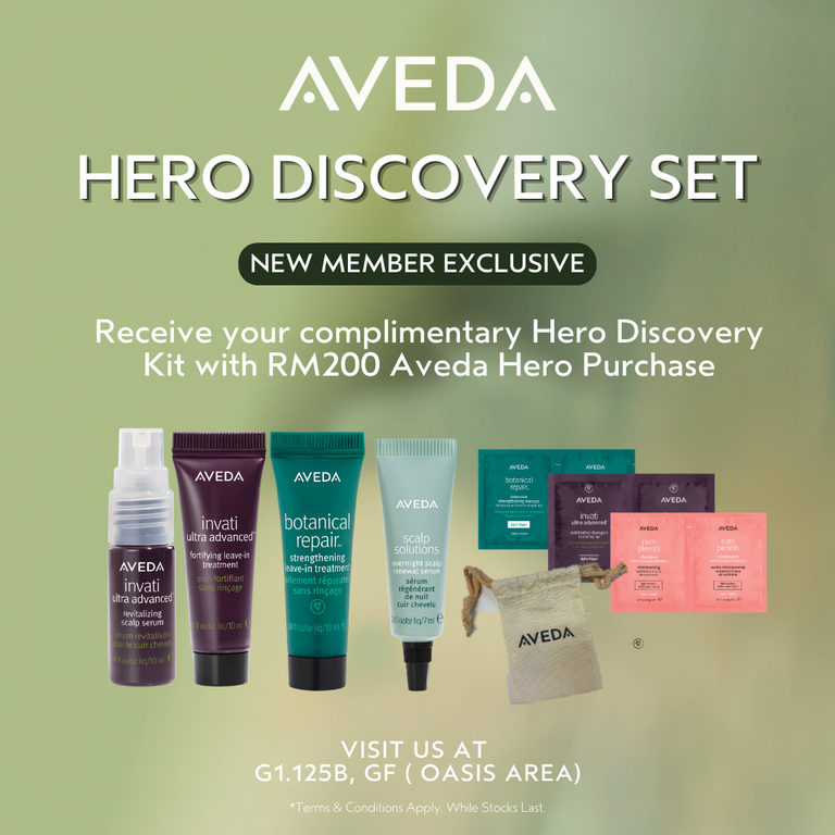 Aveda Wall of Deals promotion visual