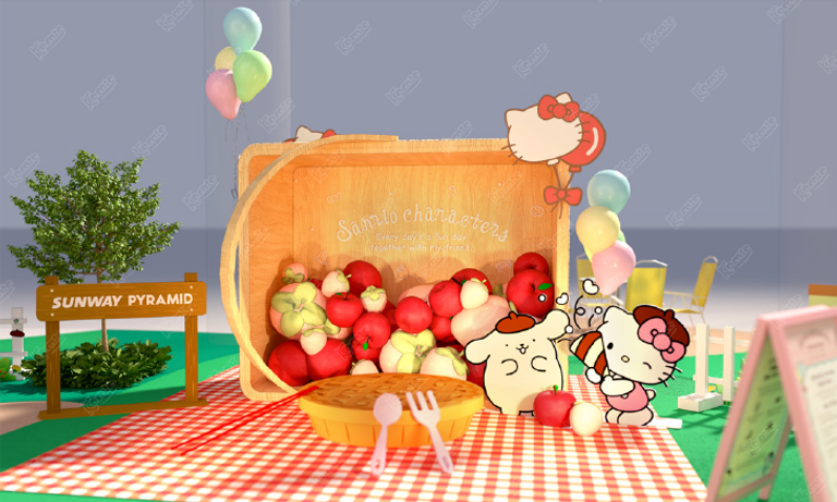 Hello Kitty and Friends Basket of Joy activity