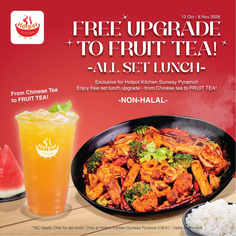 Hotpot Kitchen Wall of Deals promotion visual