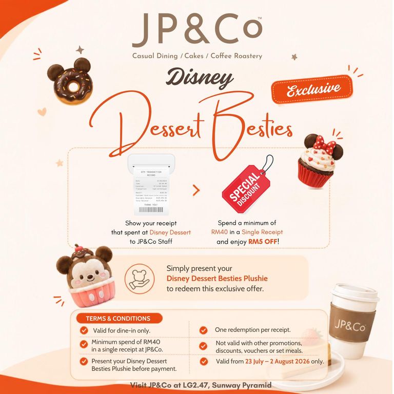 Disney Dessert Deal