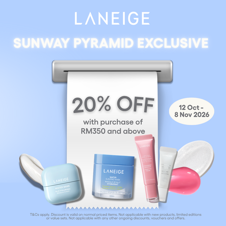 Laneige Wall of Deals promotion visual