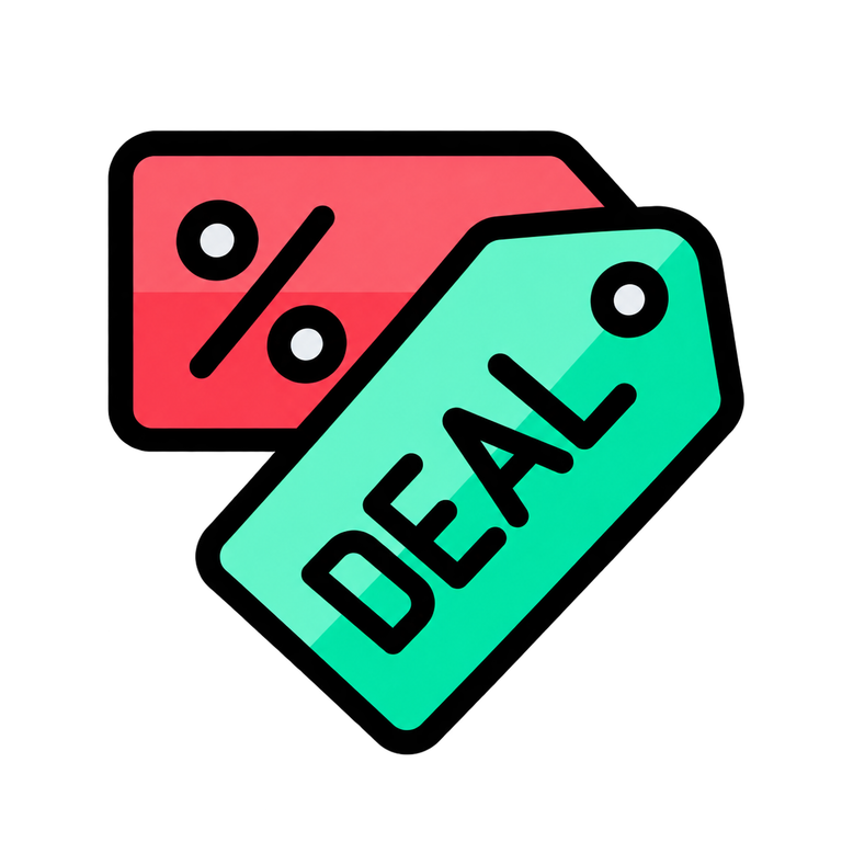 Exclusive Promotions and Deals icon