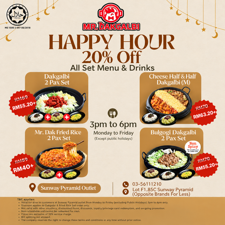 Mr Dakgalbi Wall of Deals promotion visual