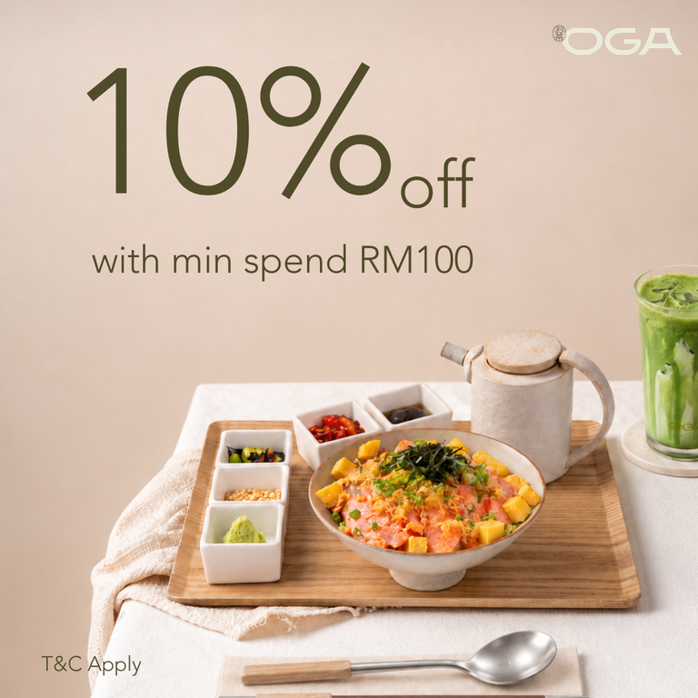 Oga Dining Wall of Deals promotion visual