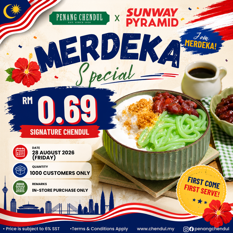 Penang Chendul Five Days Deal