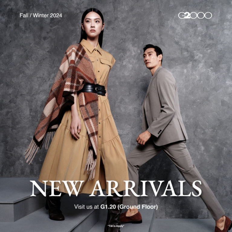 Discover a new standard of professional style with the G2000 Fall Winter 2024 collection by G2000 Sunway Pyramid