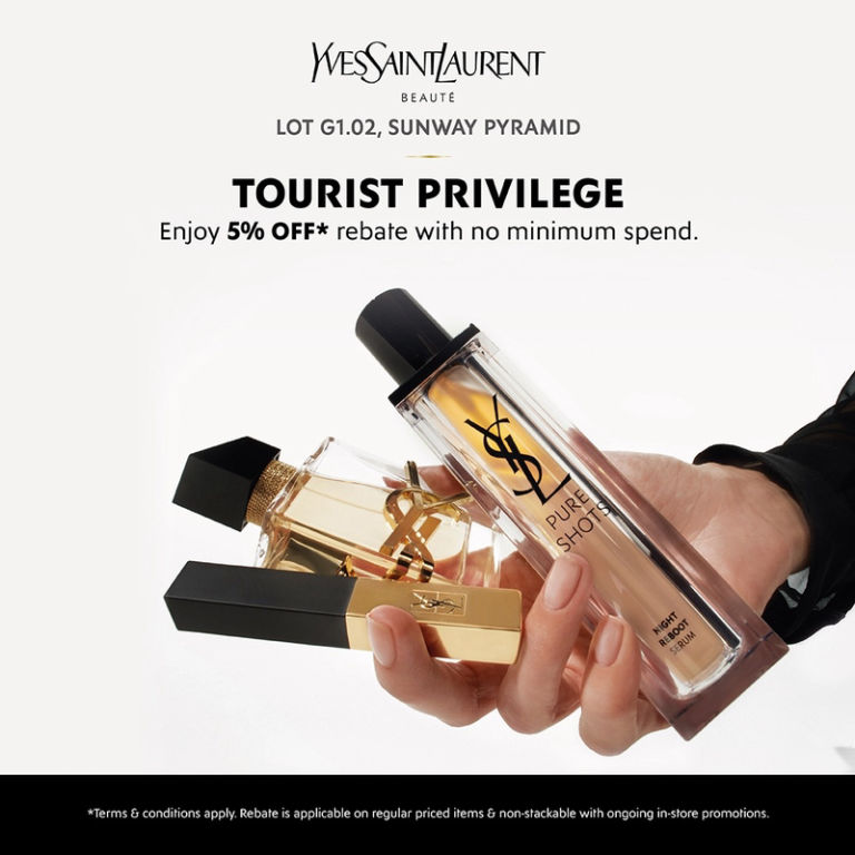 Sunway pyramid ysl discount