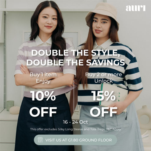 🎊 October Special Alert! by Auri Sunway Pyramid