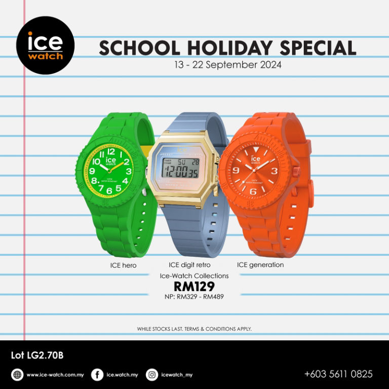 Ice watch sunway pyramid on sale