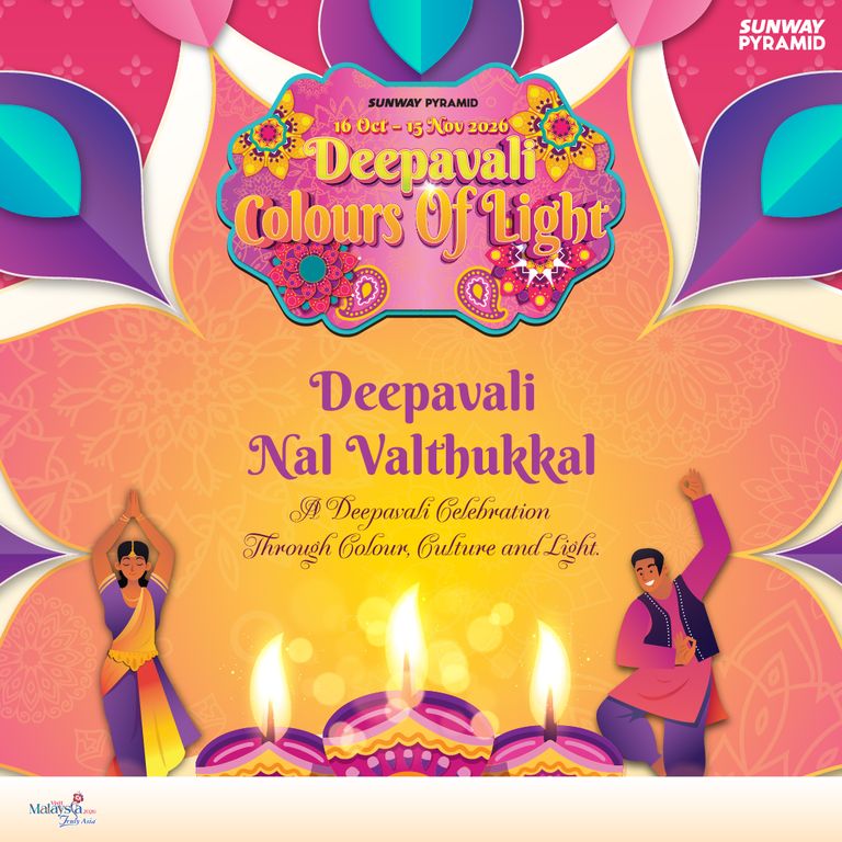 A Deepavali Celebration at Sunway Pyramid — Light in Full Color, 16 October to 15 November 2026
