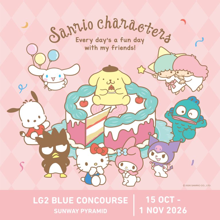 Sanrio Pompompurin 30th Anniversary at Sunway Pyramid
