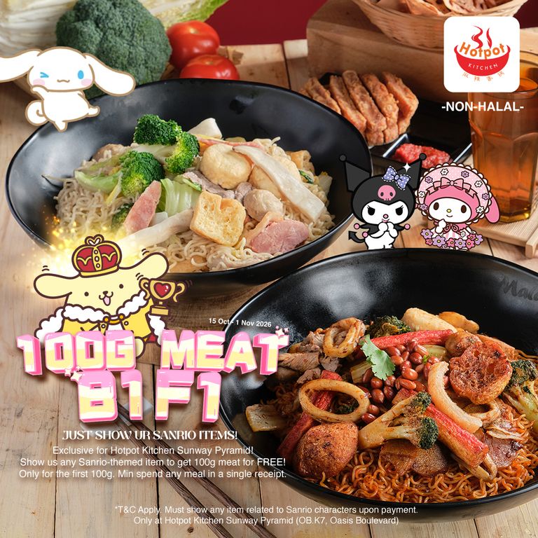 Hotpot Kitchen Sanrio store deal