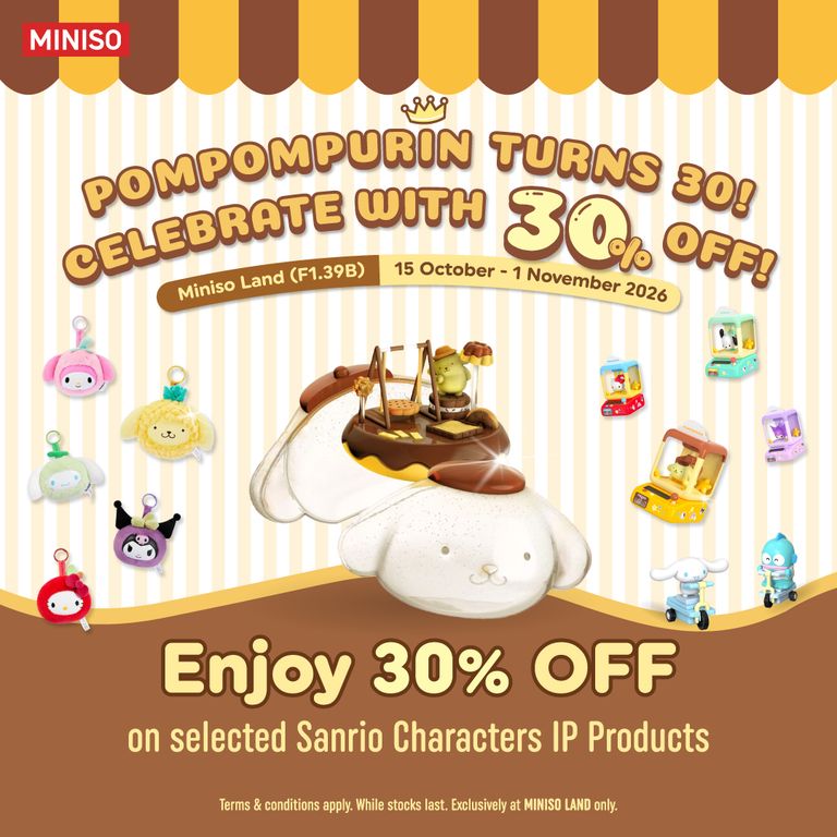 Miniso Land Sanrio store deal